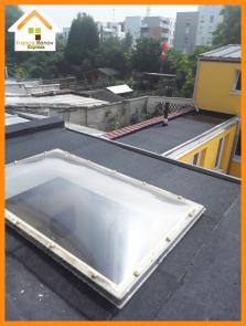 Rénovation de toiture avec revêtement bitumineux à Saint-André-Lez-Lille