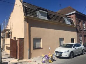 RÉFECTION DE FAÃ‡ADE / ENDUIT PROJETÉ À TOURCOING