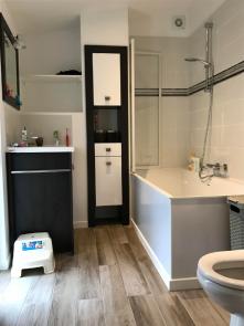 Rénovation complète d'une salle de bains à Bauvin