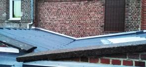Rénovation d'une toiture d'extension de maison à Denain