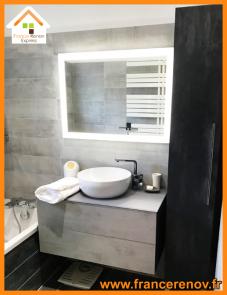Rénovation complète d'une salle de bains à Faches-Thumesnil