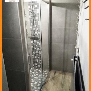 Rénovation de salle de bain & douche italienne à Bouvines